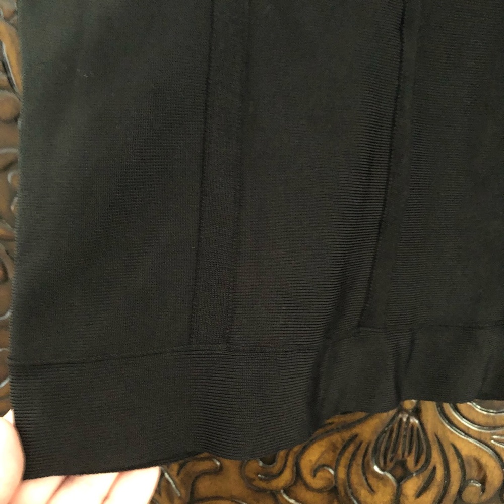 BCBG black bandaid style stretch skirt XS - Picture 2 of 6